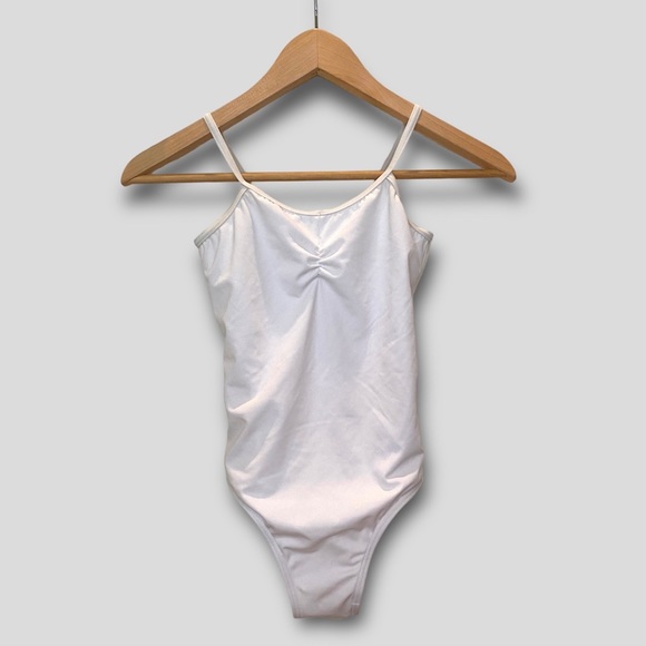 balera Other - Balera Kids White Cinched Leotard
